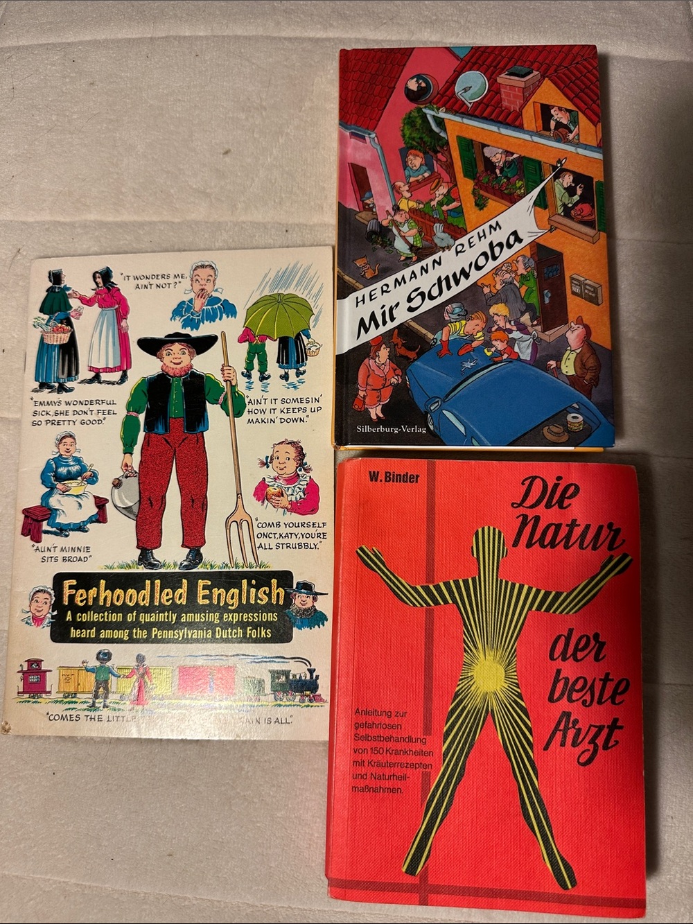 German books and Pennsylvania dutch. Die Natur der Beste Artz